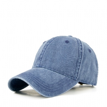 Washed cotton material baseball hat