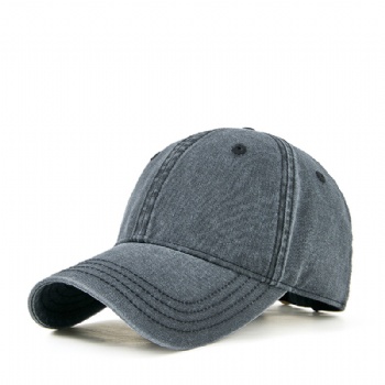 Washed cotton material baseball hat