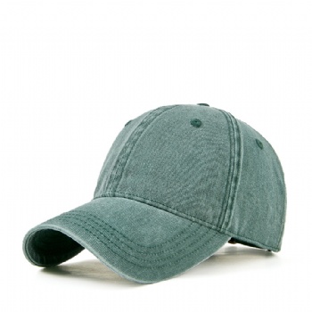 Washed cotton material baseball hat