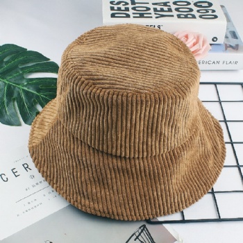 Corduroy bucket hat