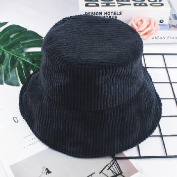 Corduroy bucket hat