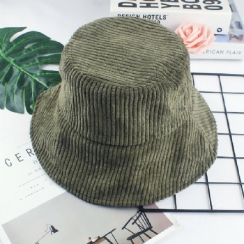 Corduroy bucket hat