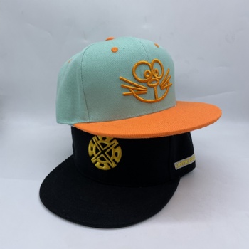 Custom Logo Fitted Snapback Hat