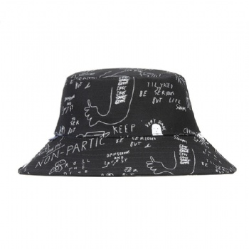 Reversible bucket hat. Custom whole printing logo.