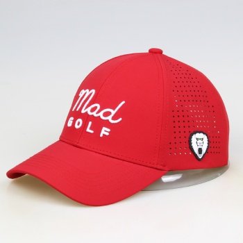 Custom Rubber logo 6 panels performance waterproof Baseball cap